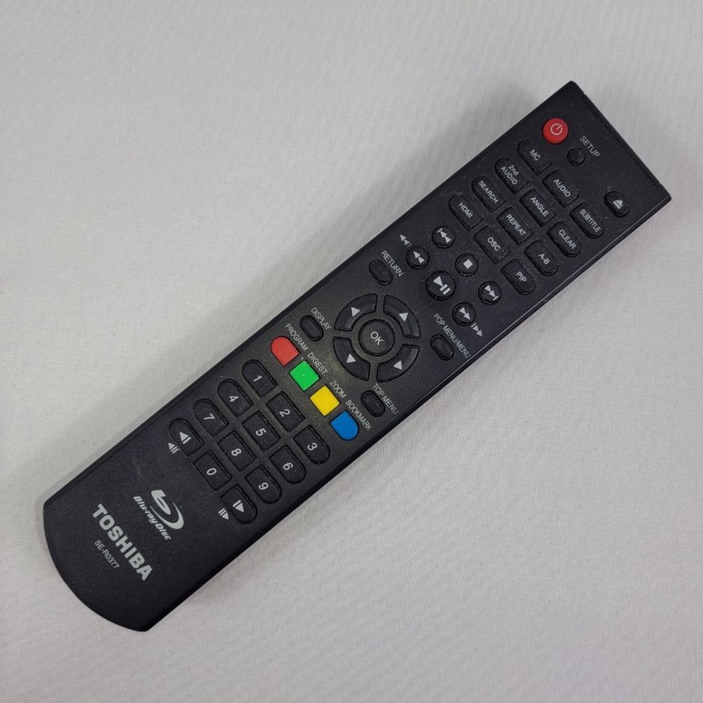 Toshiba SE-R0377 Remote Control for Blu-Ray Player